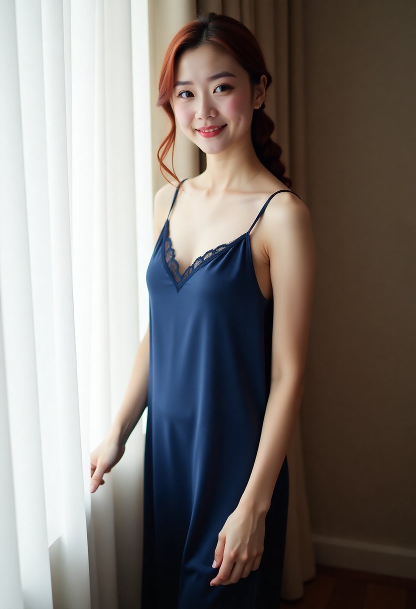 斩服少女作画